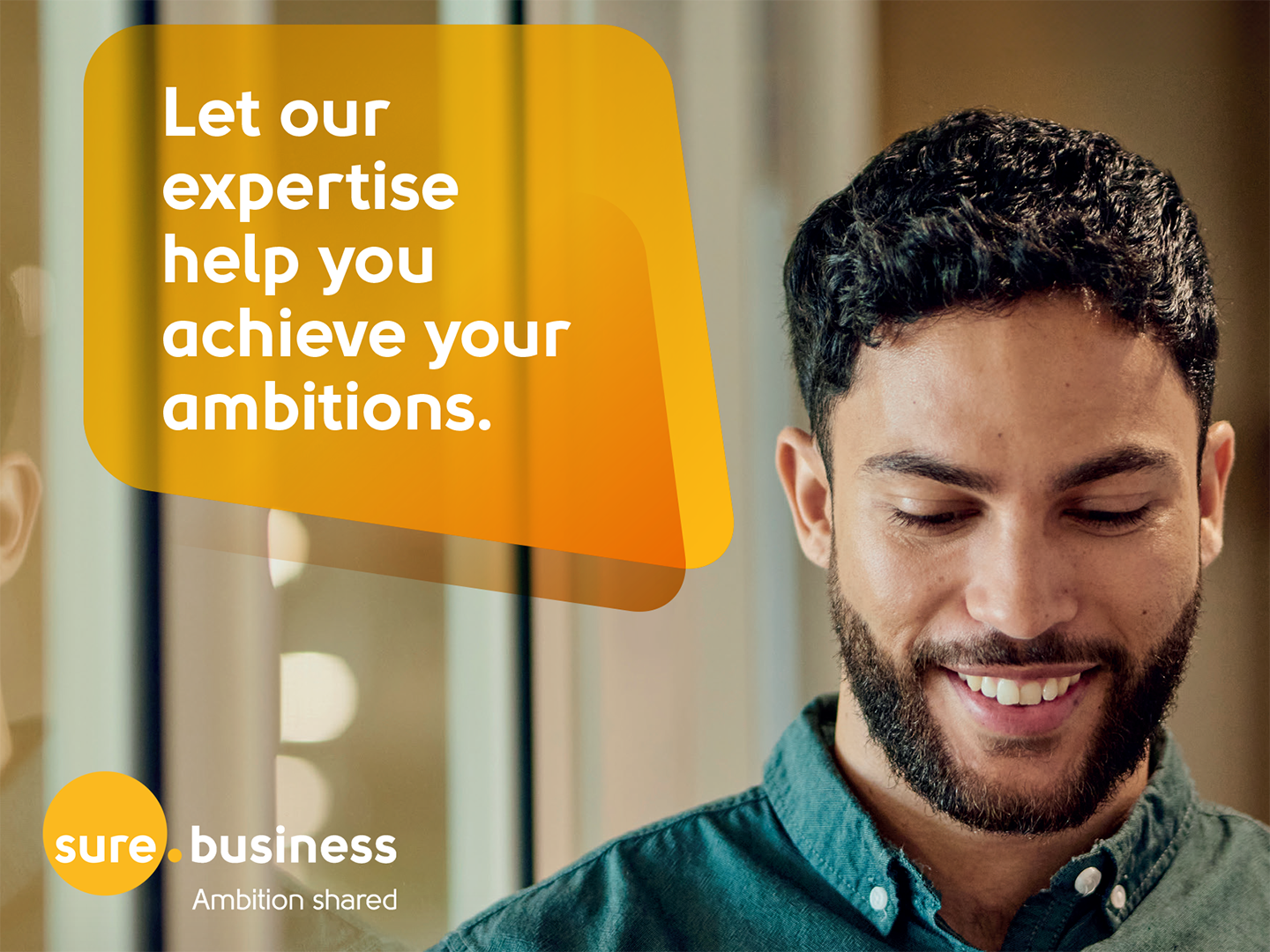 Business services are now provided by Sure. 